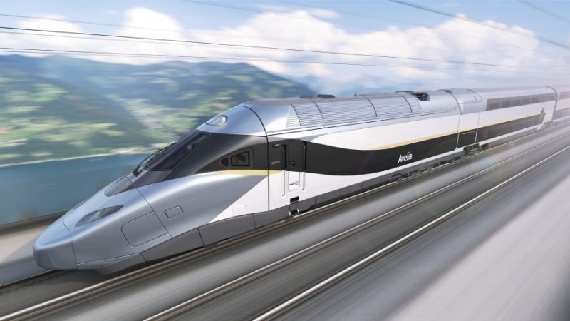 Trem da Alstom de altíssima velocidade ganha prêmio de Design da German Design
