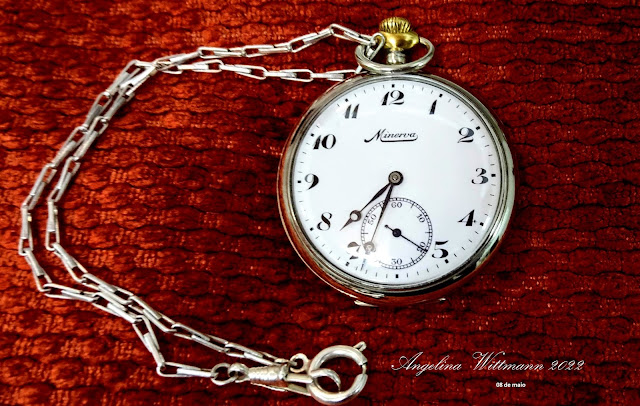 O Relógio de Bolso Minerva do filho de pioneiro pomerano – Erwin Goll – Blumenau SC – Um pouco desta História