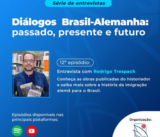 12º episódio da série do Instituto Martius-Staden “Diálogos Brasil – Alemanha: passado, presente e futuro”