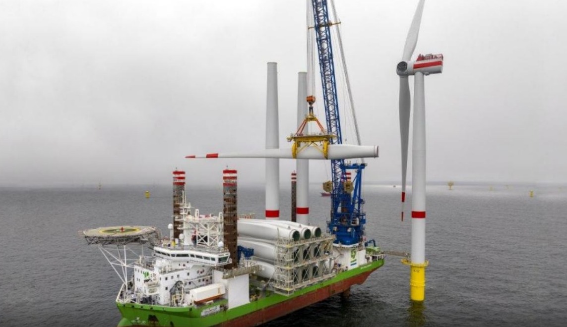 Parque eólico offshore na Alemanha vai ter turbinas recicláveis