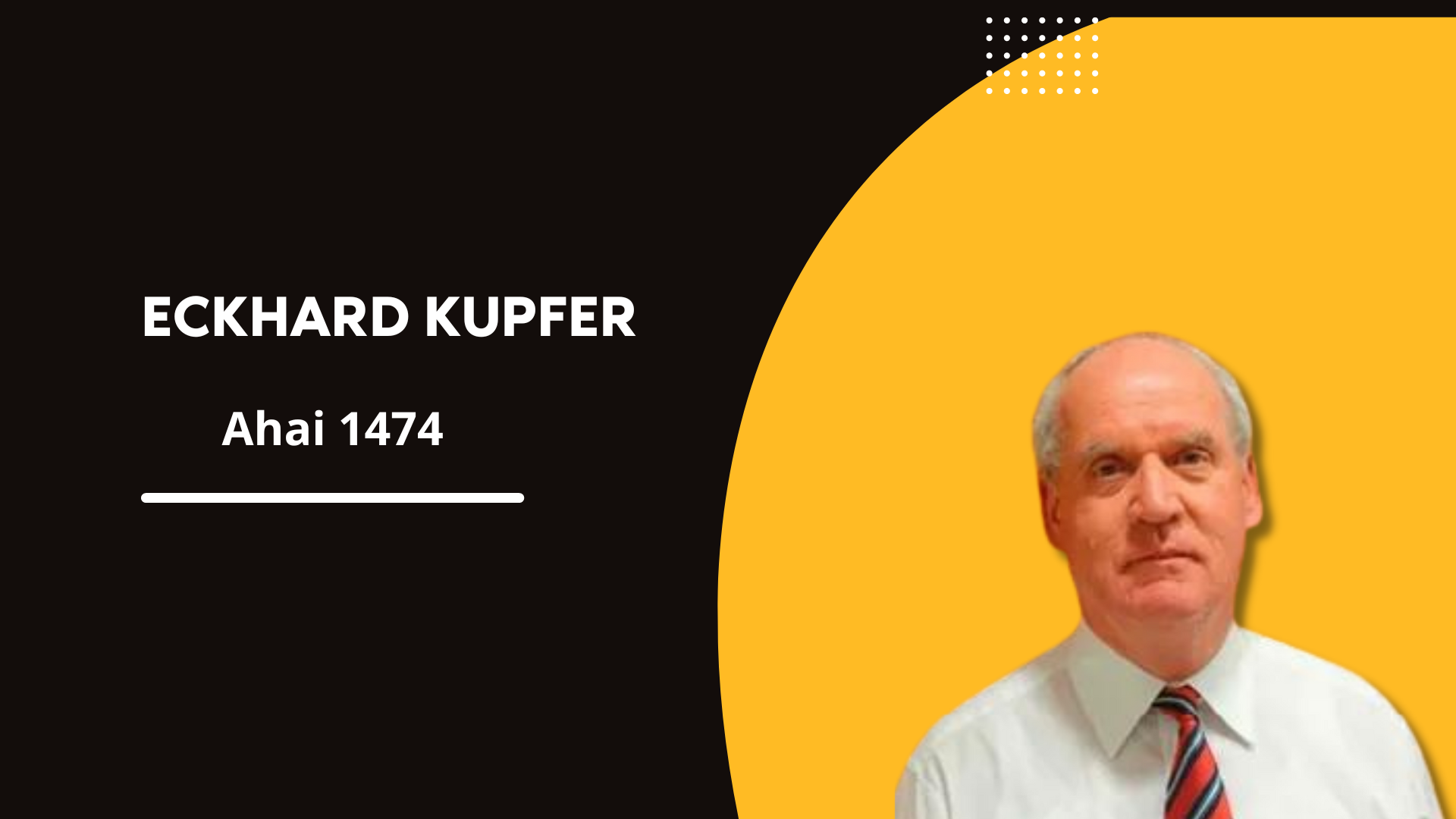 Eckhard Kupfer 1474 | Comentário ahai
