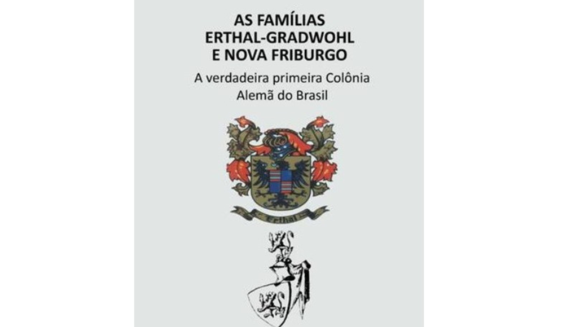 Pedro Sanglard lança livro sobre a imigração alemã em Nova Friburgo RJ