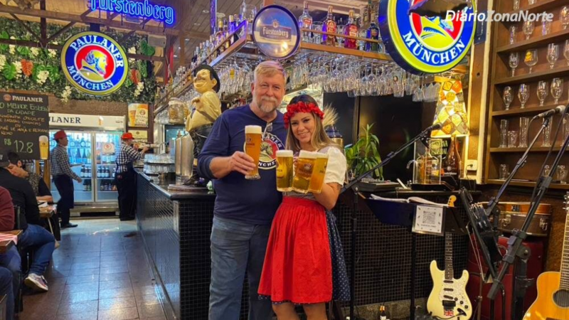 Prestes a completar 40 anos, Biergarten Munique oferece comida de buteco alemã e a centenária cerveja Paulaner
